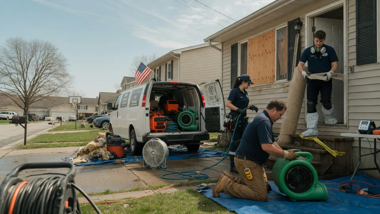 Water Damage Restoration in Weyauwega, WI near me